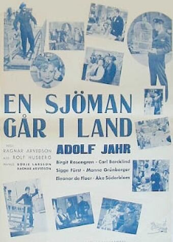 En sjöman går iland (1937) постер